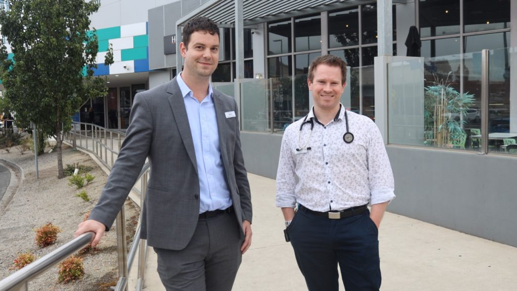 Jason Amos and Dr Anthony Sutherland