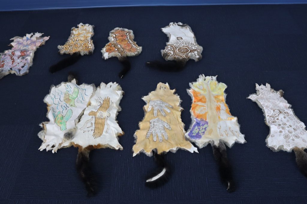 Cloaks with drawings